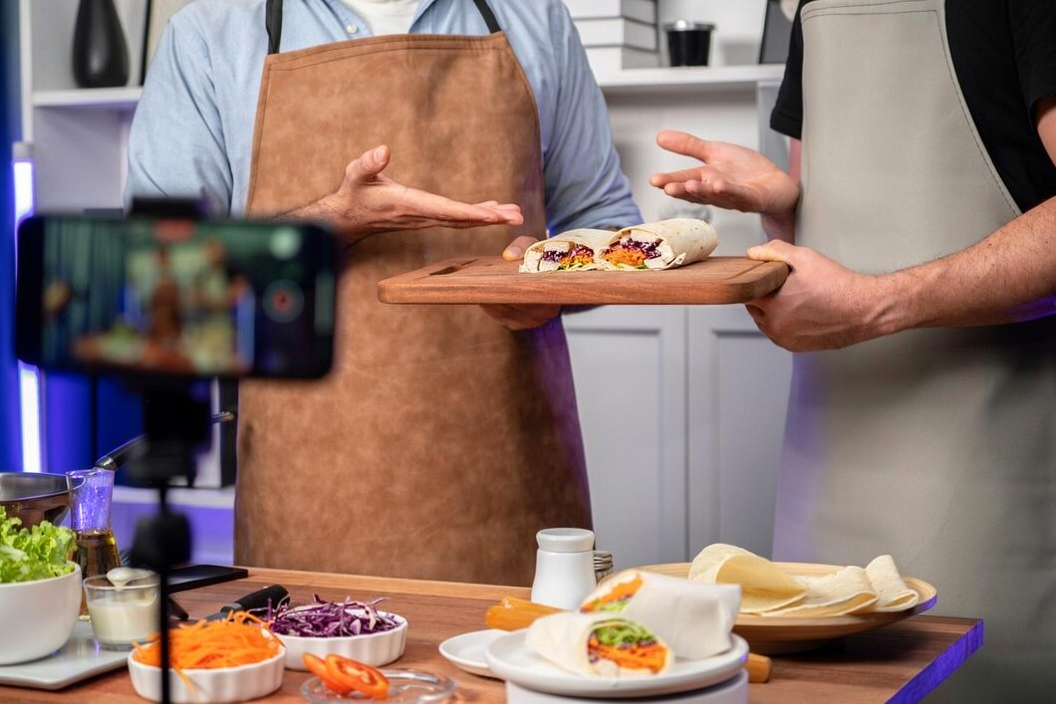Commercial food photography for advertising campaigns