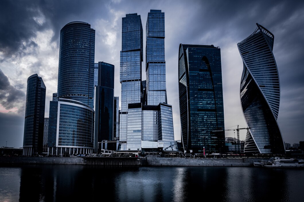 Commercial office tower photography in Business Bay