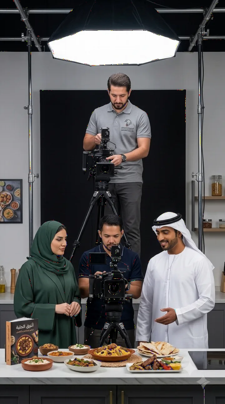 Commercial photography and video production in Dubai