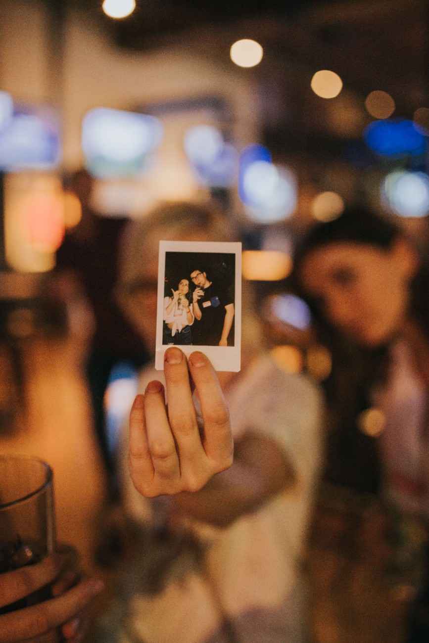 Instant printing photo booth for memorable events