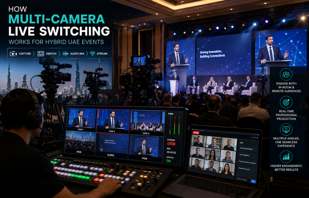 Multi Camera Event Recording Services in UAE