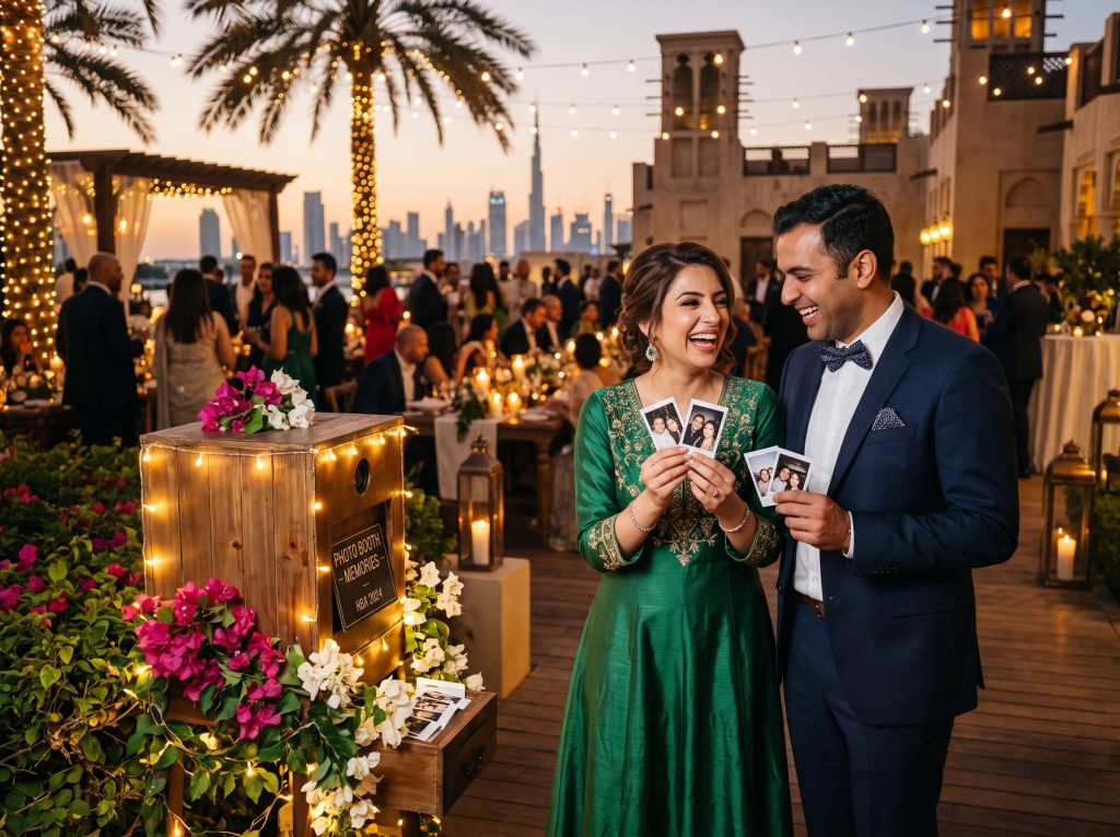 Live Printing Photo Booth Services in UAE