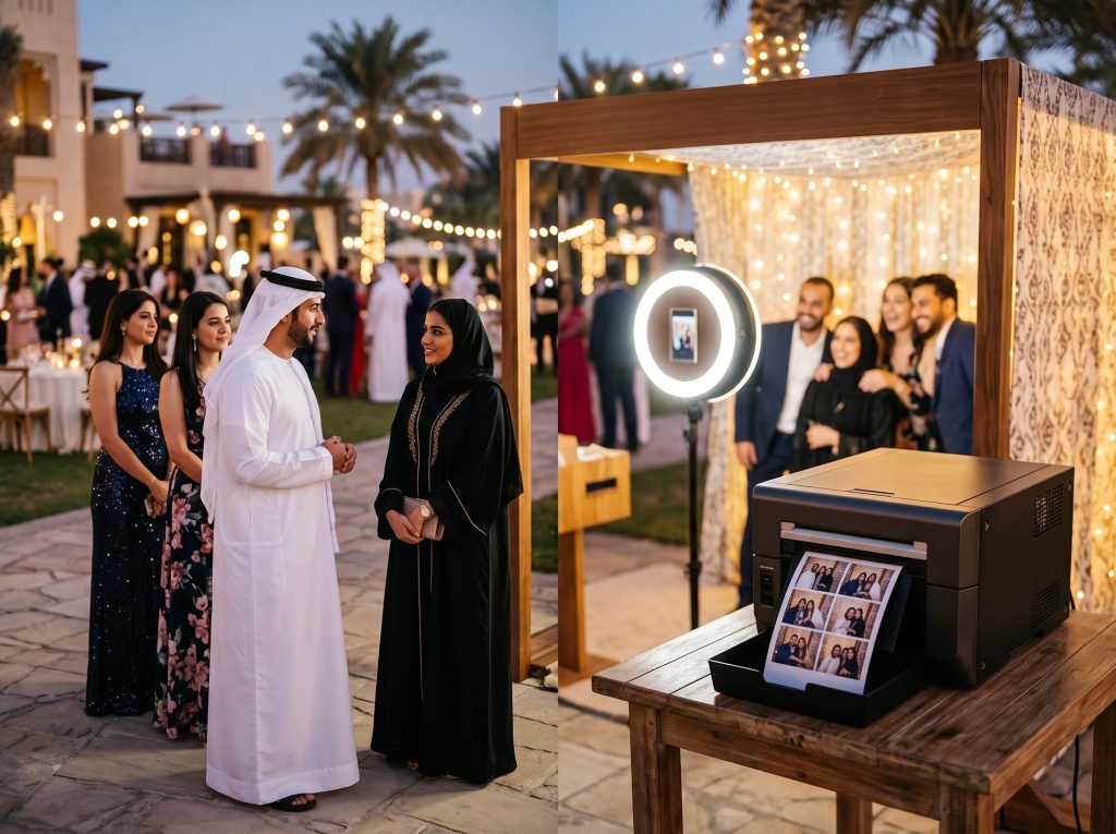 Live Printing PhotoBooth in the UAE
